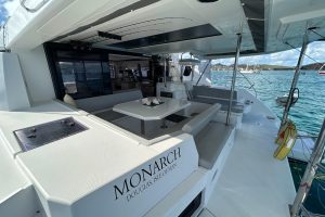 cockpit, Leopard 45, catamaran for sale