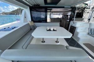 cockpit, Leopard 45, catamaran for sale