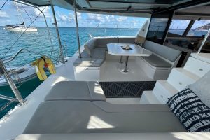 cockpit, Leopard 45, catamaran for sale