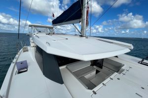 deck, Leopard 45, catamaran for sale