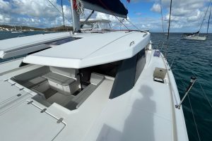 deck, Leopard 45, catamaran for sale