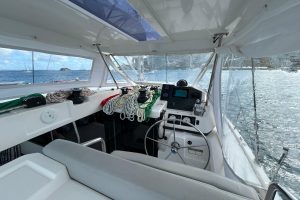 helm, Leopard 45, catamaran for sale