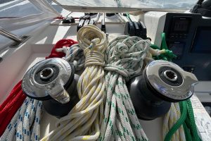 deck, Leopard 45, catamaran for sale