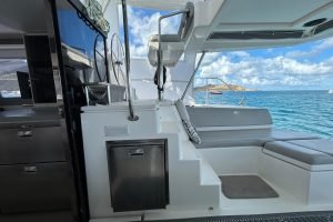 cockpit, Leopard 45, catamaran for sale