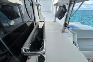 cockpit, Leopard 45, catamaran for sale