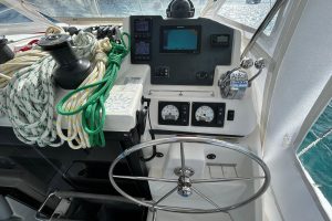 helm, Leopard 45, catamaran for sale