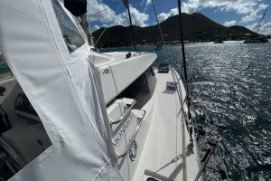 deck, Leopard 45, catamaran for sale