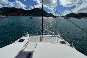 deck, Leopard 45, catamaran for sale