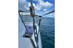 deck, Leopard 45, catamaran for sale