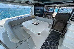 salon, Leopard 45, catamaran for sale
