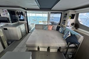 salon, Leopard 45, catamaran for sale