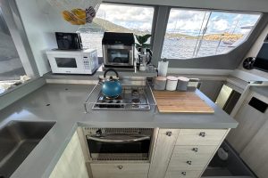 interior, Leopard 45, catamaran for sale