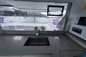interior, Leopard 45, catamaran for sale
