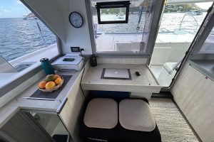 interior, Leopard 45, catamaran for sale