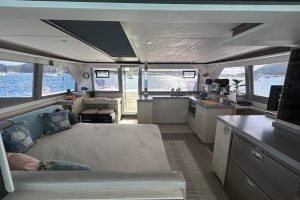 salon, Leopard 45, catamaran for sale