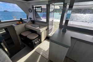 salon, Leopard 45, catamaran for sale