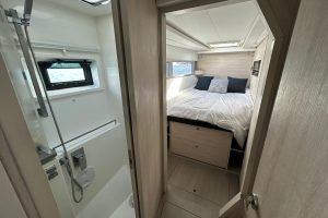 bed, Leopard 45, catamaran for sale