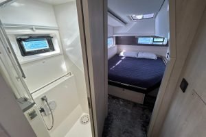 bed, Leopard 45, catamaran for sale