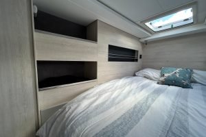 bed, Leopard 45, catamaran for sale