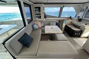 salon, Leopard 45, catamaran for sale