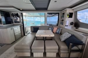 salon, Leopard 45, catamaran for sale