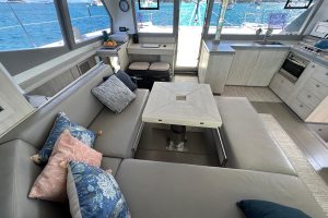 salon, Leopard 45, catamaran for sale