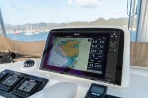 helm, Lagoon 46, catamaran for sale