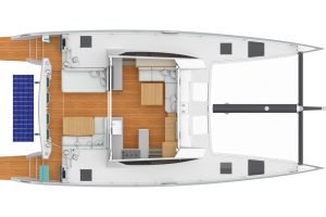 diagram, C-Cat 48, catamaran for sale