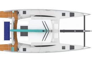 diagram, C-Cat 48, catamaran for sale