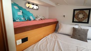 bed, Catana 471, catamaran for sale