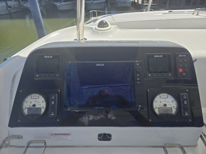 helm, Lagoon 42, catamaran for sale