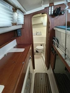 bath, Gemini 105, catamaran for sale