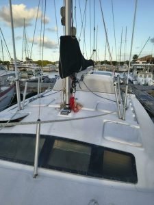 deck, Gemini 105, catamaran for sale