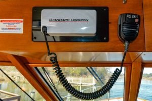 navigation station, Ocean Alexander 500, trawler for sale