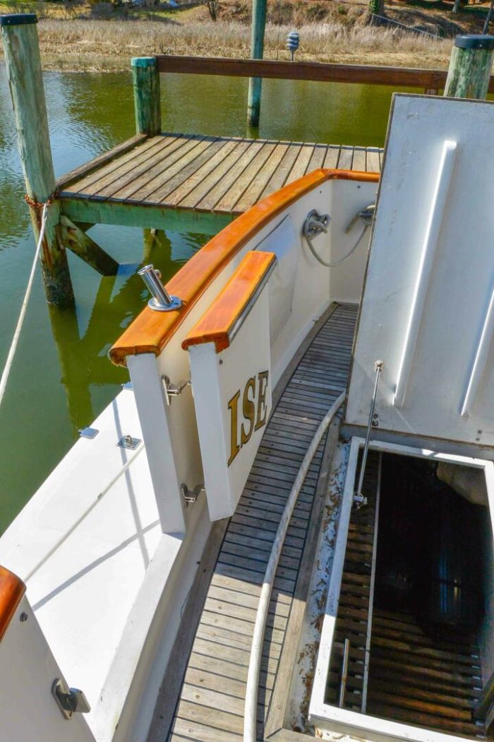 deck, Ocean Alexander 500, trawler for sale