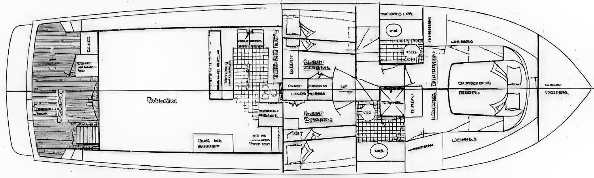 diagram, Ocean Alexander 500, trawler for sale