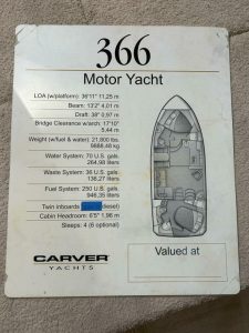 Carver 366 MY layout drawing 1