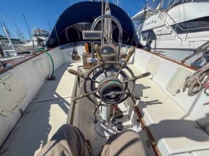 helm, Endeavour 37, sailboat for sale