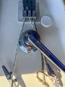 deck, Endeavour 37, sailboat for sale