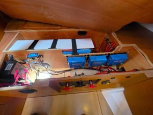 navigation station, Jeanneau 479 Sun Odyssey, sailboat for sale