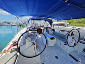 helm, Jeanneau 479 Sun Odyssey, sailboat for sale