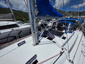 deck, Jeanneau 479 Sun Odyssey, sailboat for sale
