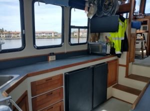 interior, Nordic Tugs 32, trawler for sale