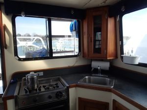 interior, Nordic Tugs 32, trawler for sale