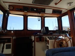 navigation station, Nordic Tugs 32, trawler for sale
