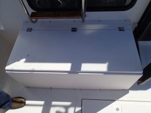 cockpit, Nordic Tugs 32, trawler for sale