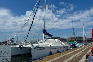exterior, Privilege 435, catamaran for sale