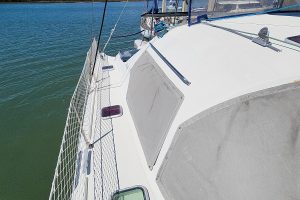 deck, Privilege 435, catamaran for sale
