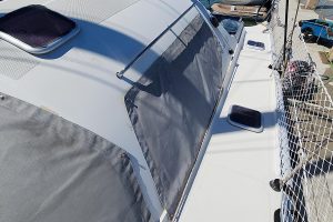 deck, Privilege 435, catamaran for sale