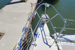 deck, Privilege 435, catamaran for sale